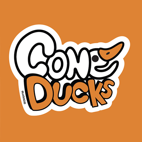 web Stickers_ConeDuck_Circulo Logo